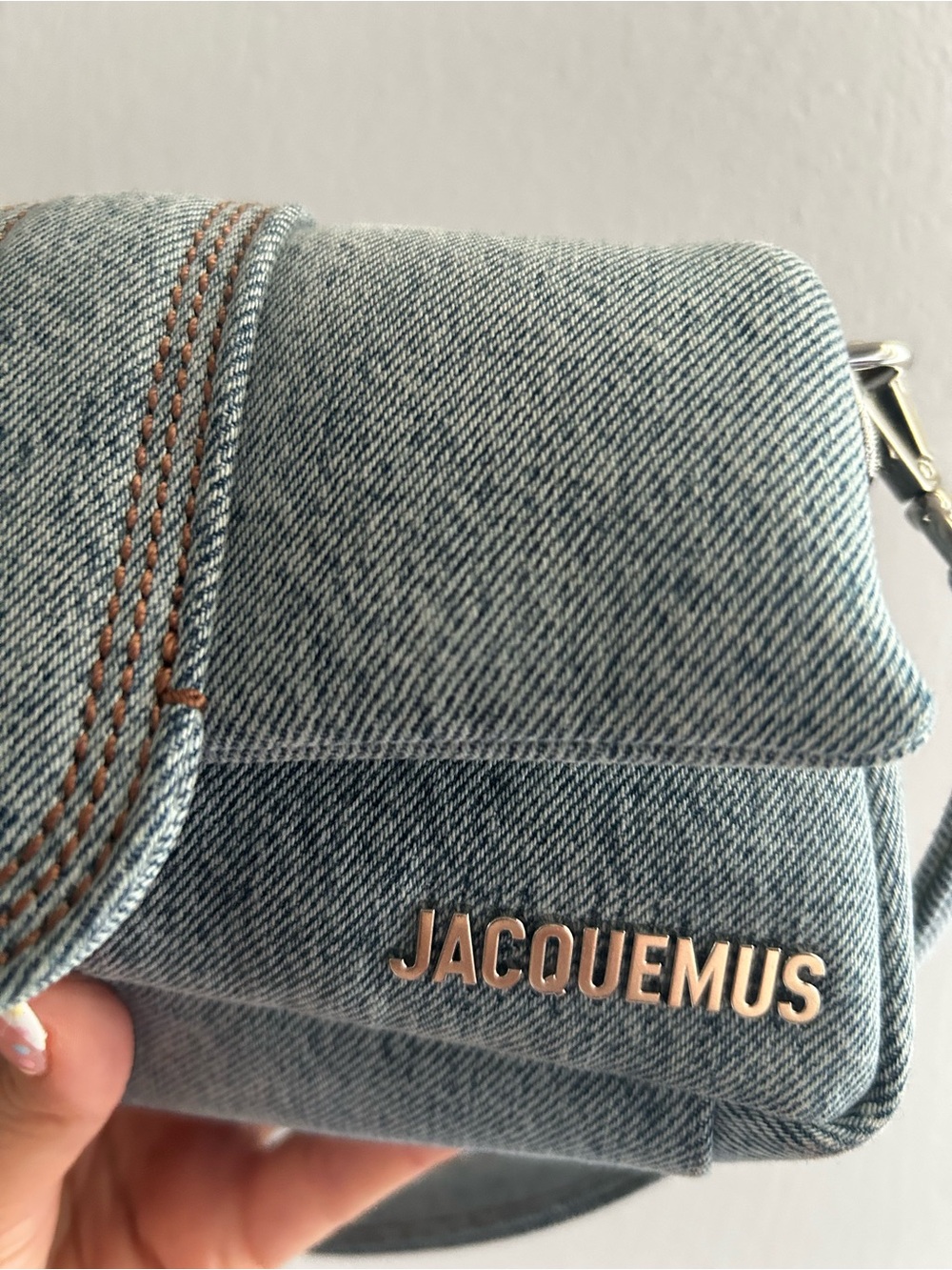 Jacquemus Le Petit Bambimou Denim Bag - Picture 2 of 7